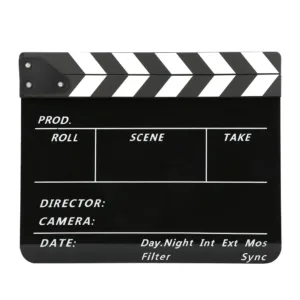 Clapperboard 30x25cm