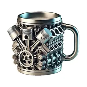V8 Engines Stainless Steel Mug 15 oz